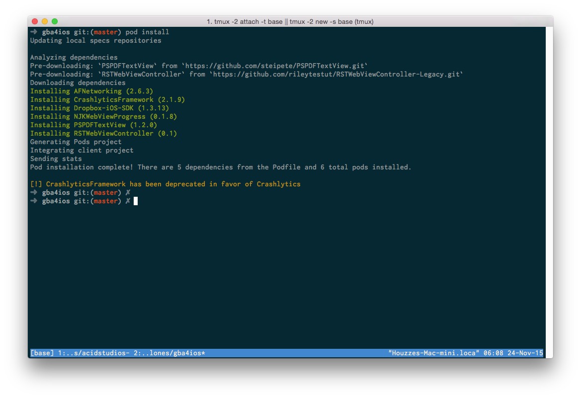 Cocoapods