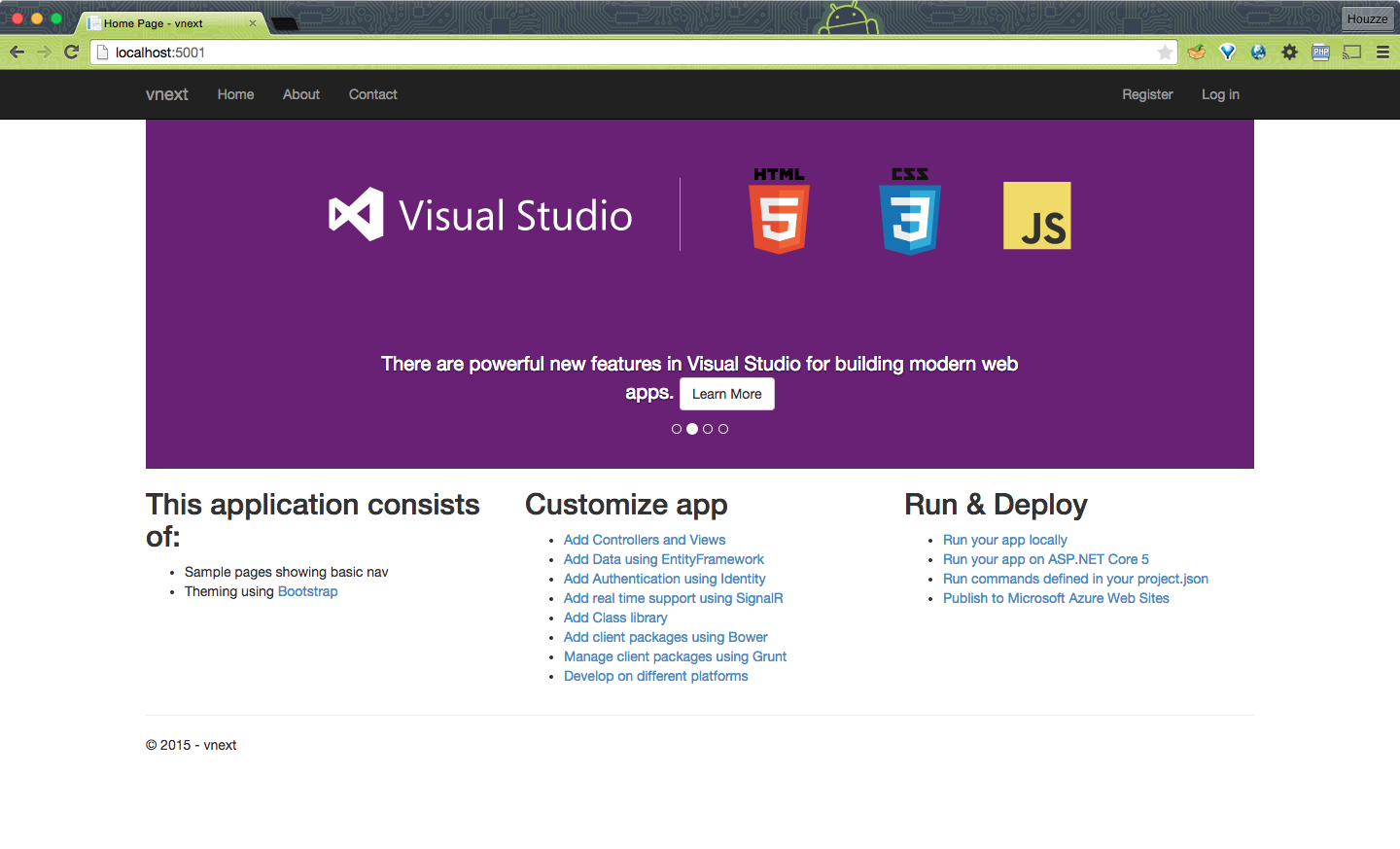 Cover image for Corriendo ASP.NET vNext en OSX
